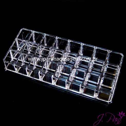 Porta Batom com 24 divisórias Acrílico M2448-0