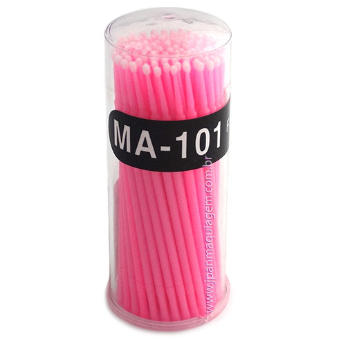 MA-101-Rosa Cotonete Micro Bastão Descartável-0