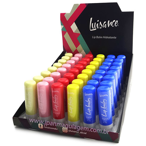L3070 Lip Balm Hidratante Luisance - Box Com 48 unidades-0