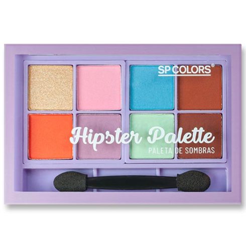 Paleta de Sombras Hipster Palette SP Colors - Cor: B-0